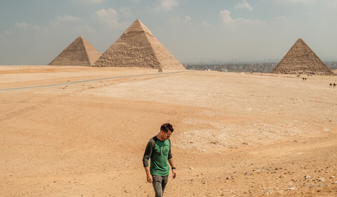 Jeremy from Travel Freak in Egypt