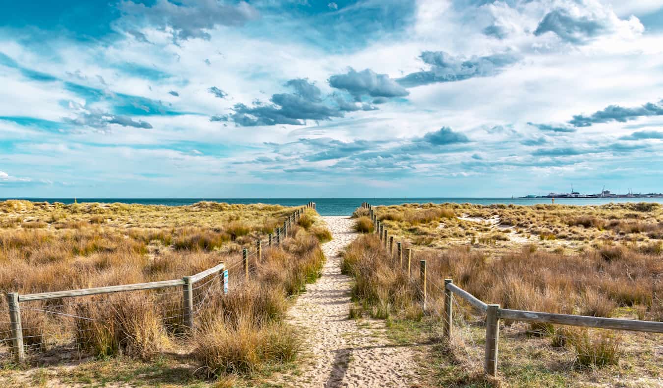 The scenic coastal views of Phillip Island near Melbourne, Australia