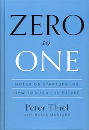 book cover of Zero to One